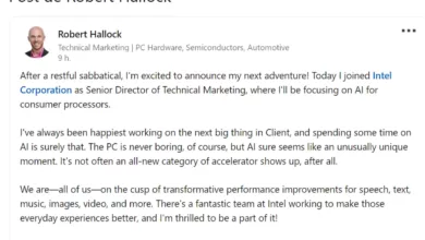 Robert Hallock quitte AMD pour rejoindre Intel 27 linkedin robert hallock amd to intel