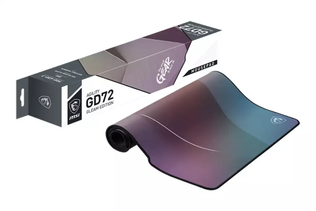 Tapis de souris MSI AGILITY GD72 et GD22 GLEAM EDITION 4 tapis souris msi agility gd72 gleam edition