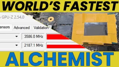 Video Thumbnail: World's Fastest Intel Alchemist