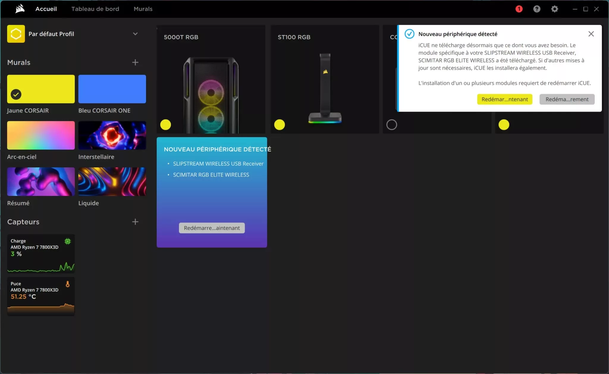 CORSAIR SCIMITAR ELITE Wireless iCUE 1