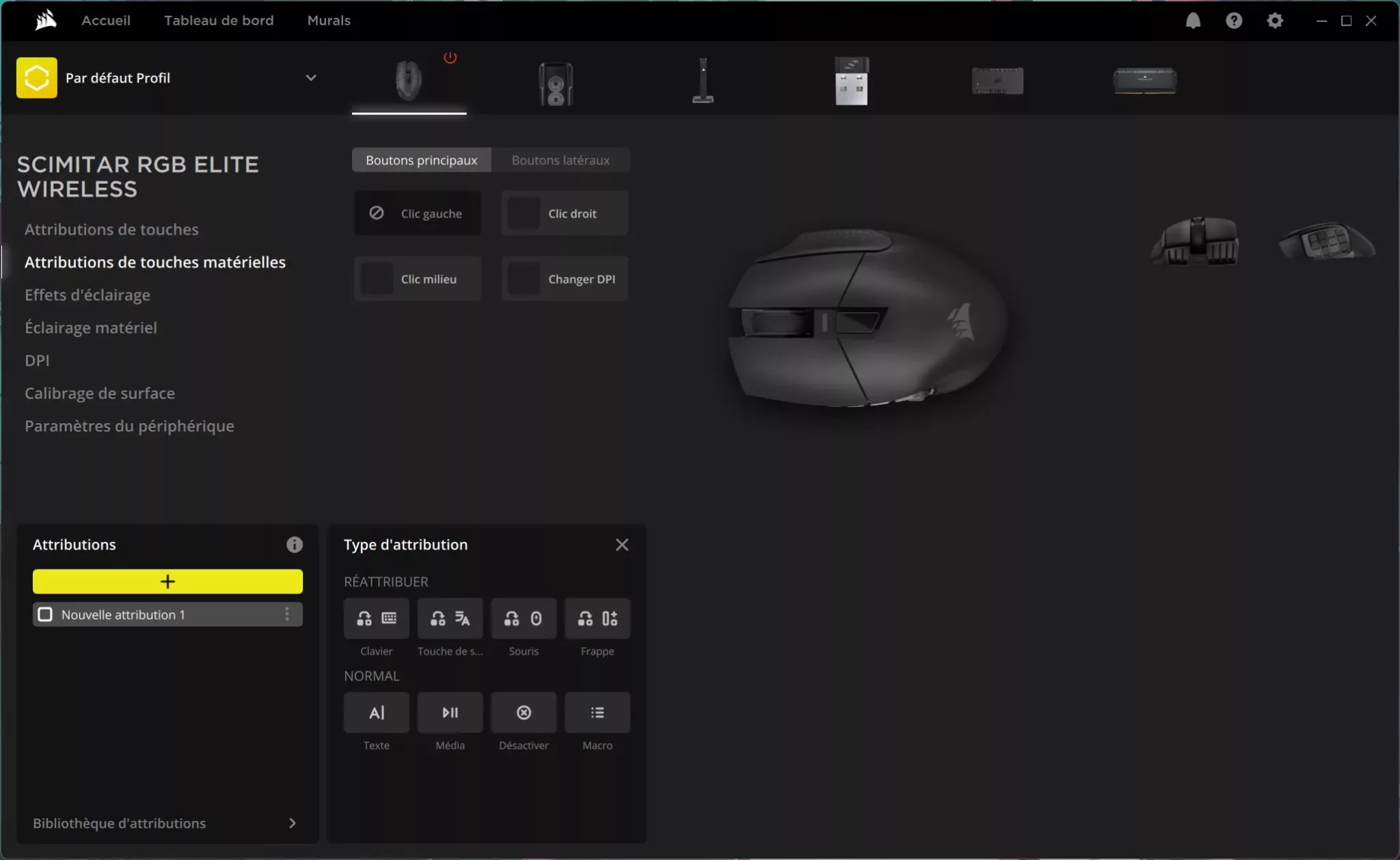 CORSAIR SCIMITAR ELITE Wireless iCUE 8