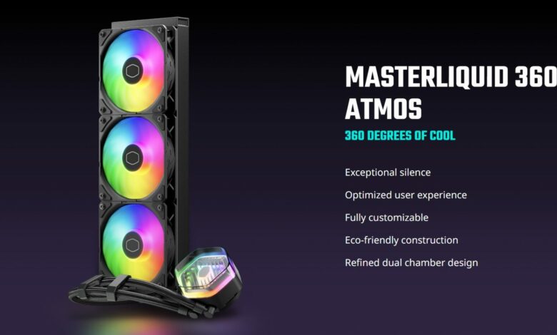 Cooler Master MasterLiquid 360 Atmos banniere