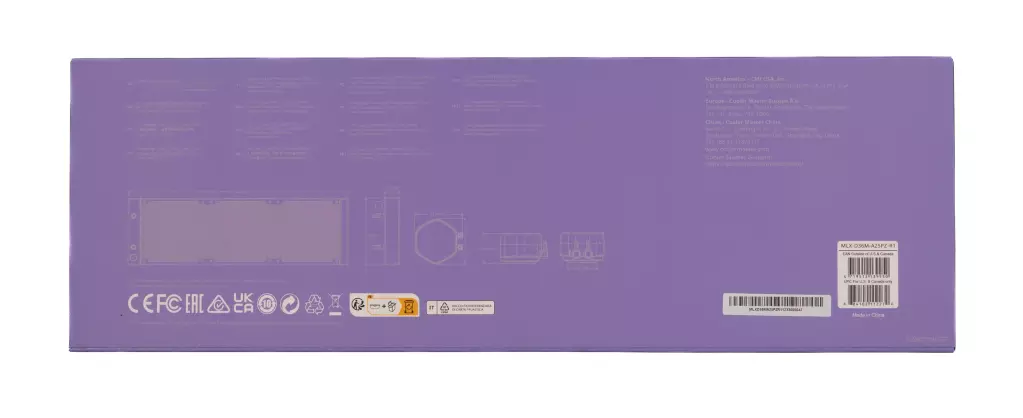 Cooler Master MasterLiquid 360 Atmos boite dessous