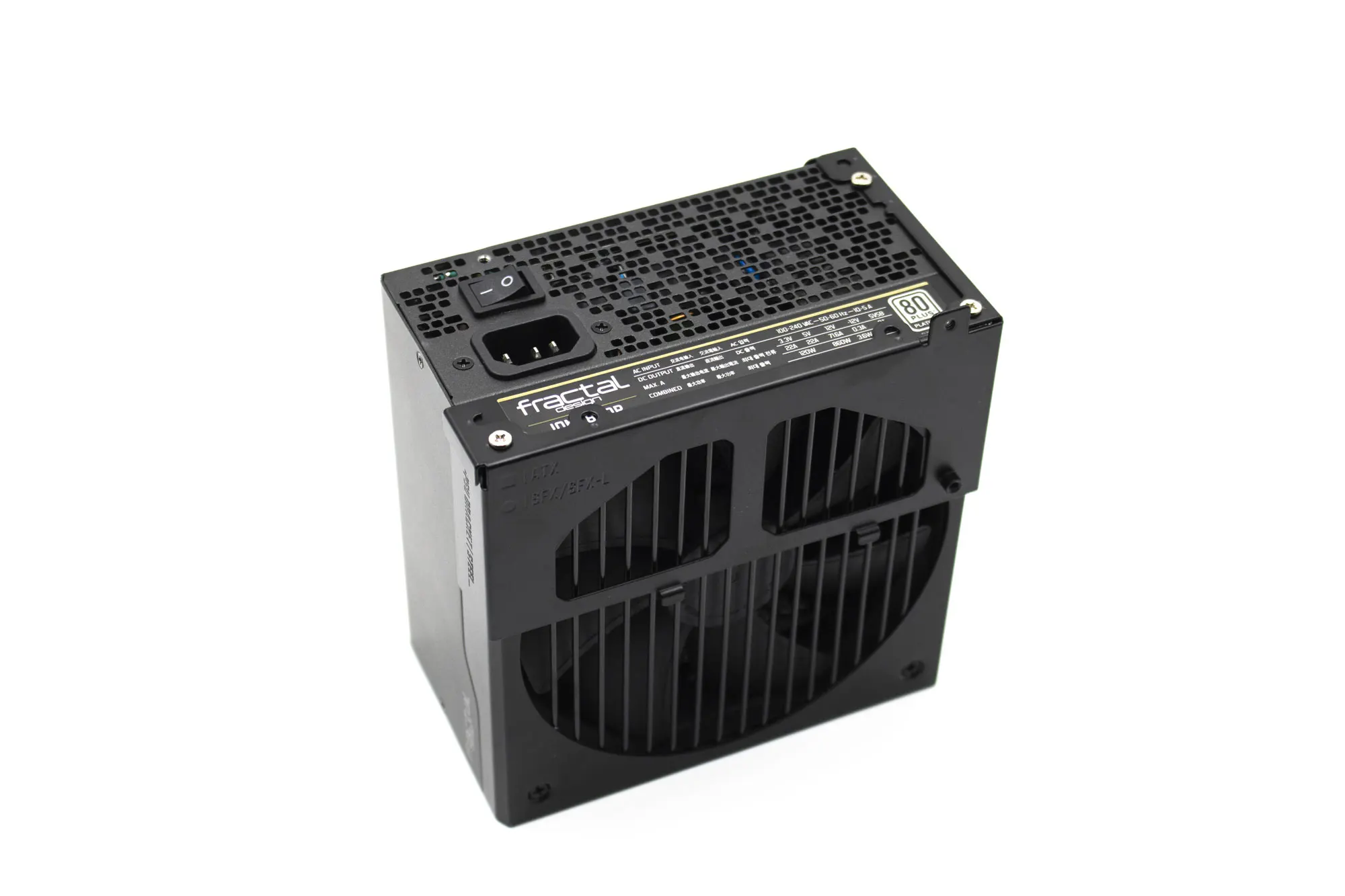 Cooler Master QUBE500 Flatpack alimentation support 2