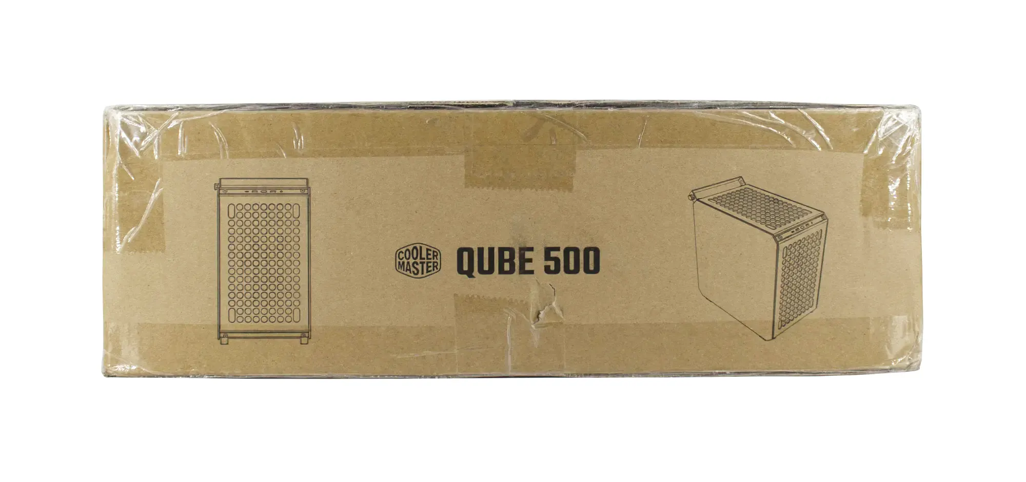 Cooler Master QUBE500 Flatpack emballage côté 1