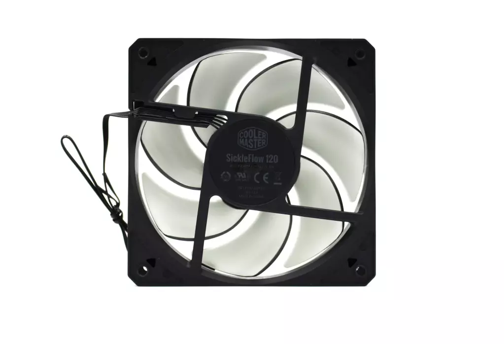 Cooler Master QUBE500 Flatpack ventilateur face