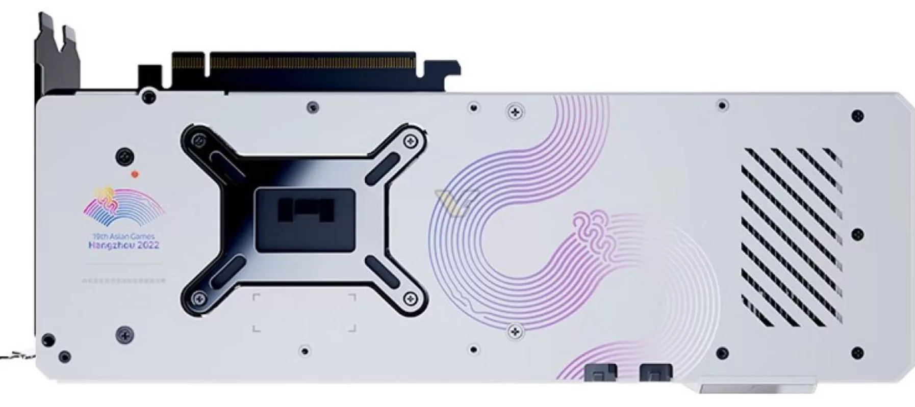 GUNNIR ARC A750 backplate