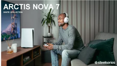 SteelSeries dévoile l'édition spéciale de la collection Arctis Nova 7 White 19 Steelseries Arctis Nova 7 white banner 1
