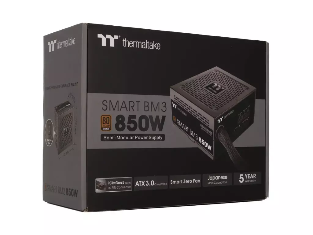 Thermaltake Smart BM3 850W boite perspective