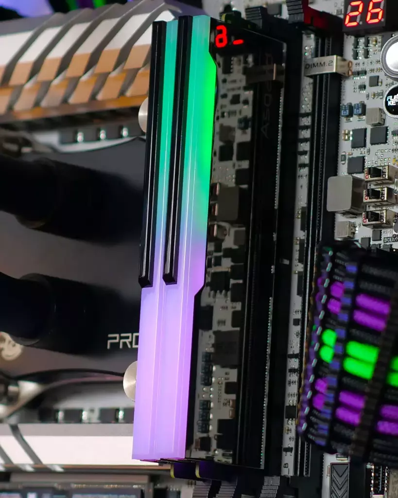 MSI Project Zero Plus : Cartes mères avec RAM CAMM2 et connecteurs cachés 6 asgard bragi v3 ddr5 32go 7200 mhz rgb 01