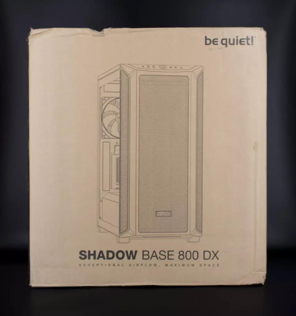 be quiet! Shadow Base 800 DX emballage face principale