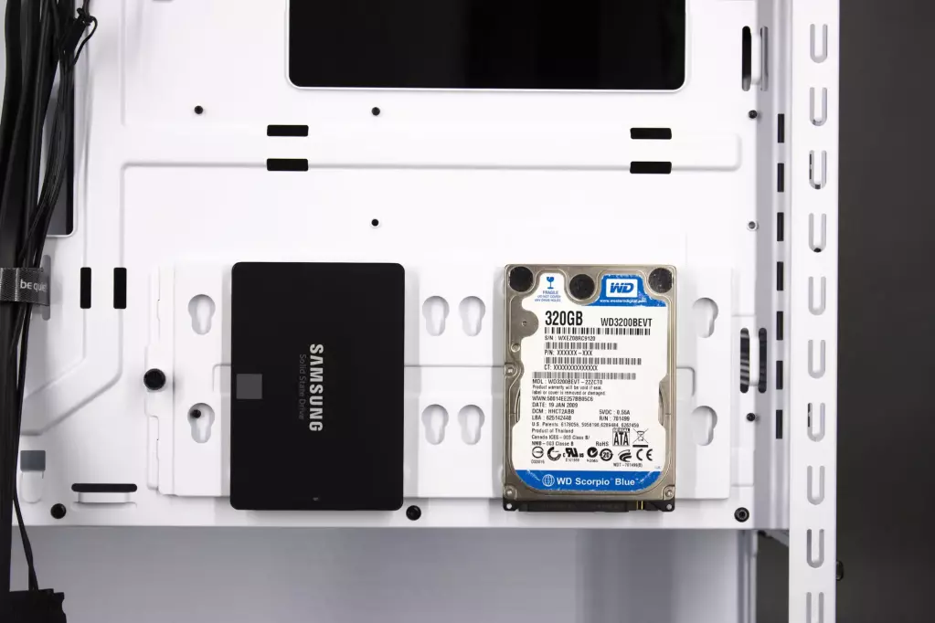 be quiet! Shadow Base 800 DX support bas SSD