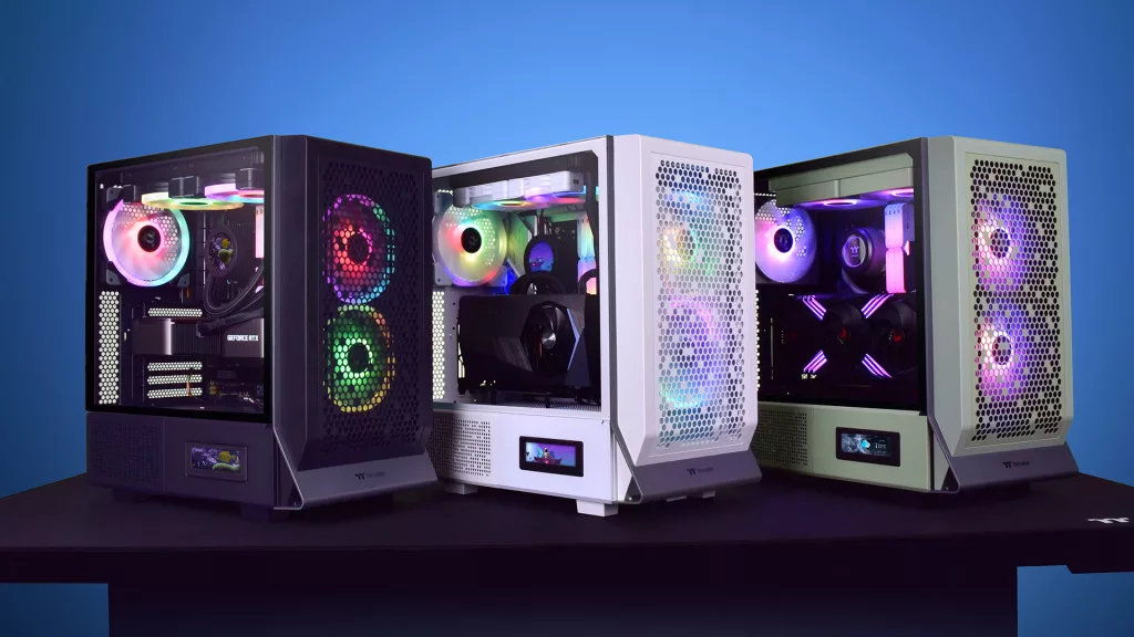 Thermaltake Ceres 300 TG ARGB & ARGENT E700 en Matcha Green 2 ceres 300 collection