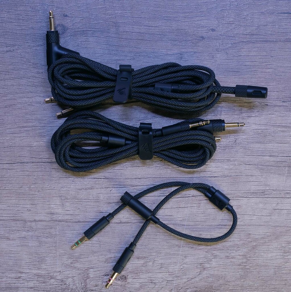 corsair virtuoso pro cables