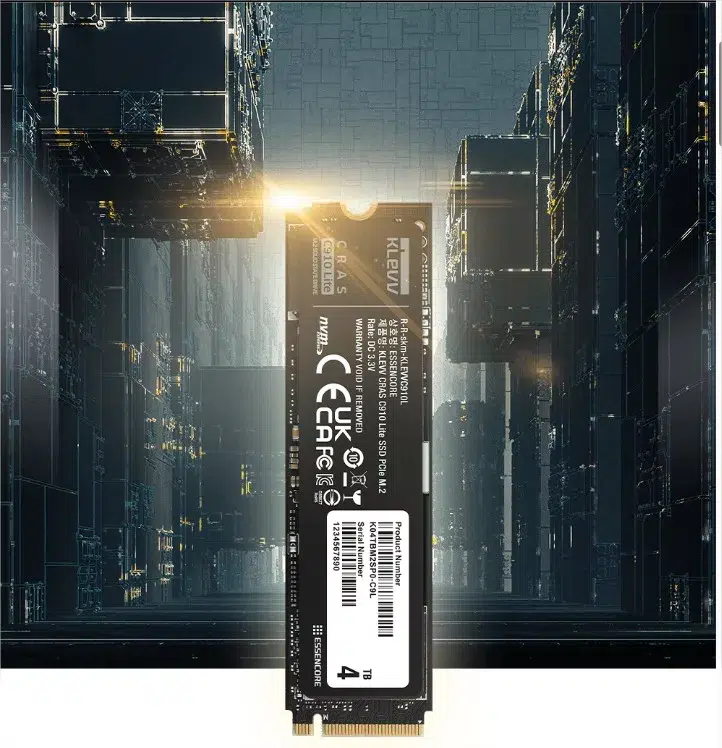 KLEVV lance le SSD CRAS C910 Lite M.2 3 klevv cras c910 lite 4 tb