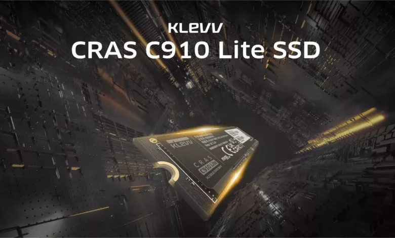 KLEVV lance le SSD CRAS C910 Lite M.2 1 klevv cras c910 lite cover