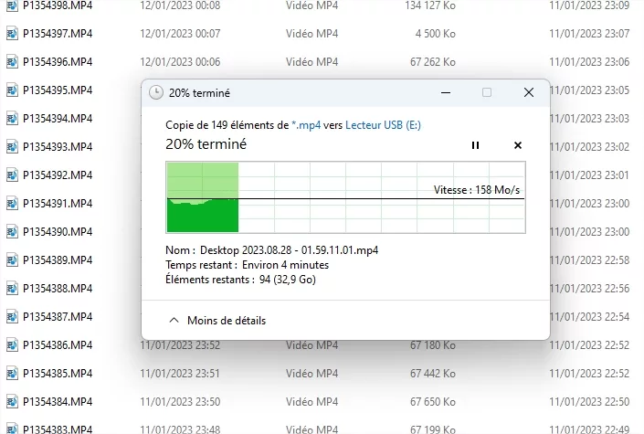 lexar sd silver pro 256 atto ecriture win