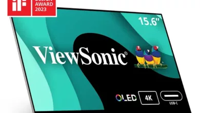 moniteur viewsonic vx1655 4k oled