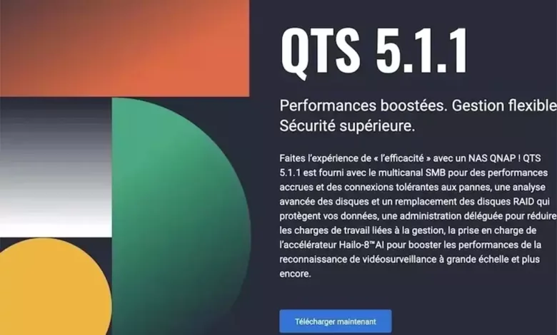 NAS QNAP, QTS 5.1.1 est disponible 1 qnap qts 5 1 1