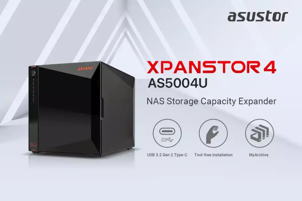 unite extension asustor xpanstor 4 as5004u
