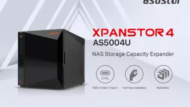 Etendre la capacité de son NAS avec l'Asustor Xpanstor 4 AS5004U 21 unite extension asustor xpanstor 4 as5004u