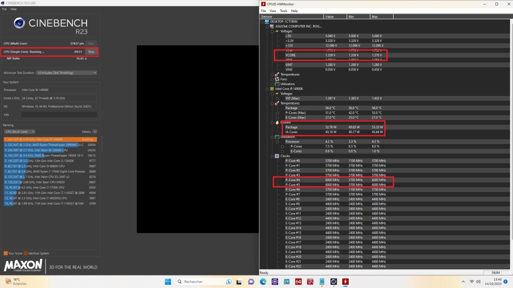 14900k mono freq