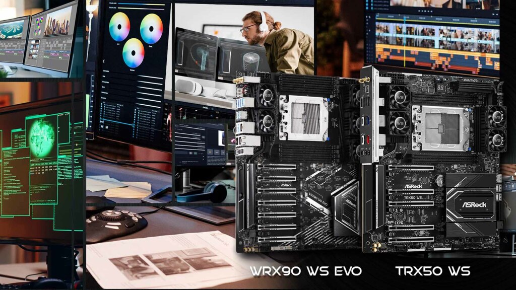 ASRock lance les cartes mères WRX90 et TRX50 pour AMD Threadripper 3 ASRock cartes mères WRX90 et TRX50 1
