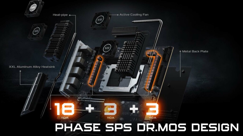 ASRock lance les cartes mères WRX90 et TRX50 pour AMD Threadripper 2 ASRock cartes mères WRX90 et TRX50 phases