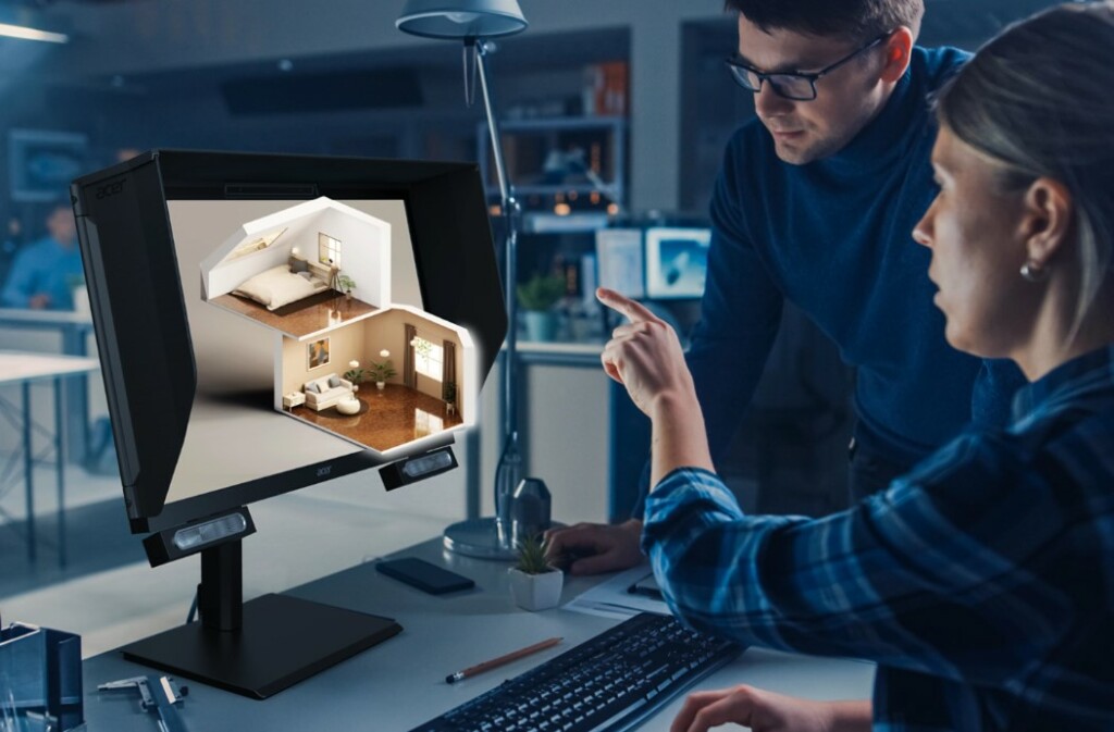 Acer SpatialLabs View Pro 27 : une expérience 3D améliorée 2 Acer SpatialLabs View Pro 27 mode 3D
