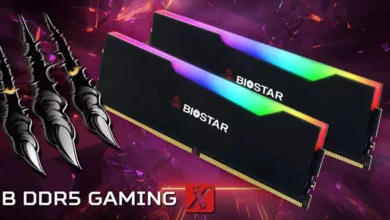 BIOSTAR Gaming X RGB : de la mémoire DDR5 16 Go 26 BIOSTAR GAMING X RGB Couv
