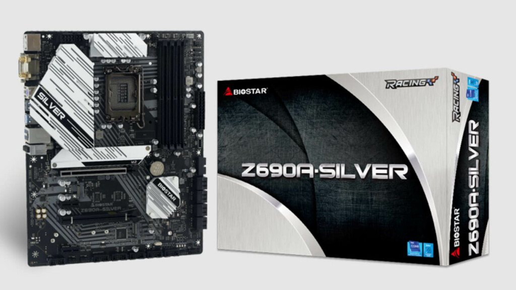 BIOSTAR propose une série de cartes mères prêtes à accueillir le Intel Core i9-14900K 4 Cartes mères Biostar Z690A Silver