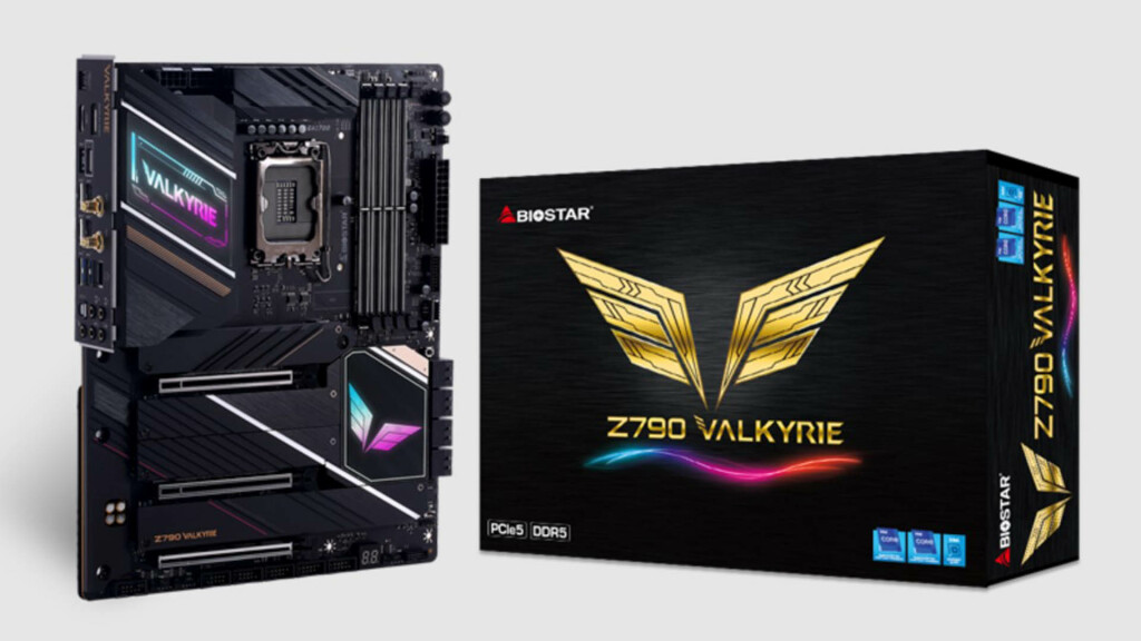 BIOSTAR propose une série de cartes mères prêtes à accueillir le Intel Core i9-14900K 2 Cartes mères Biostar Z790 Valkyrie