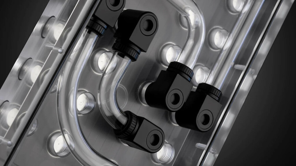 EK-QuantumX Loophole : nouvelle plaque de distribution universelle 4 EK QuantumX Loophole Distroplate D5 PWM 2