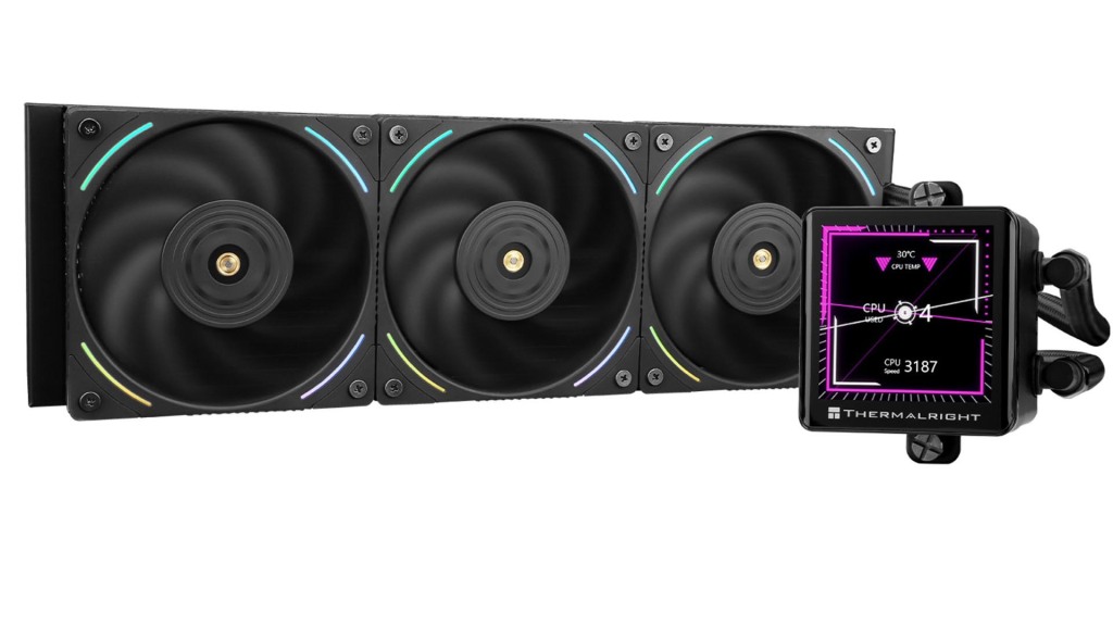 Thermalright Frozen Vision 360 BLACK : un AIO avec petit écran 2 Frozen Vision 360 BLACK 360 mm