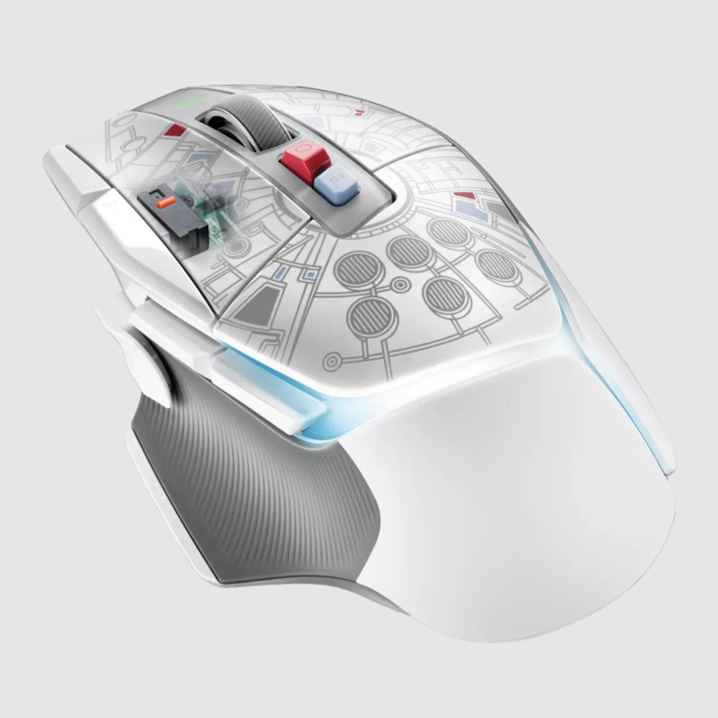 LOGITECH rend hommage au Retour du Jedi 3 LOGITECH G502 X PLUS Millennium Falcon Edition 1
