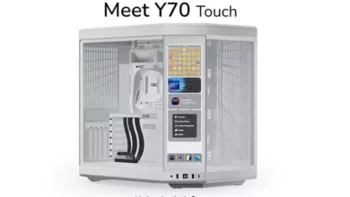 HYTE Y70 Touch : un écran tactile de 14 pouces intégré 43 HYTE Y Touch Couv