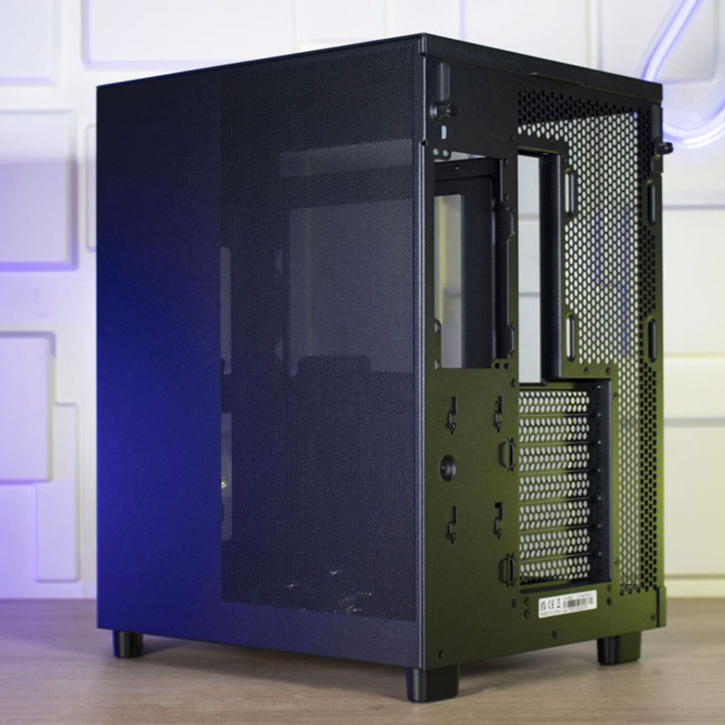 NZXT H6 Flow RGB arrière trois quarts