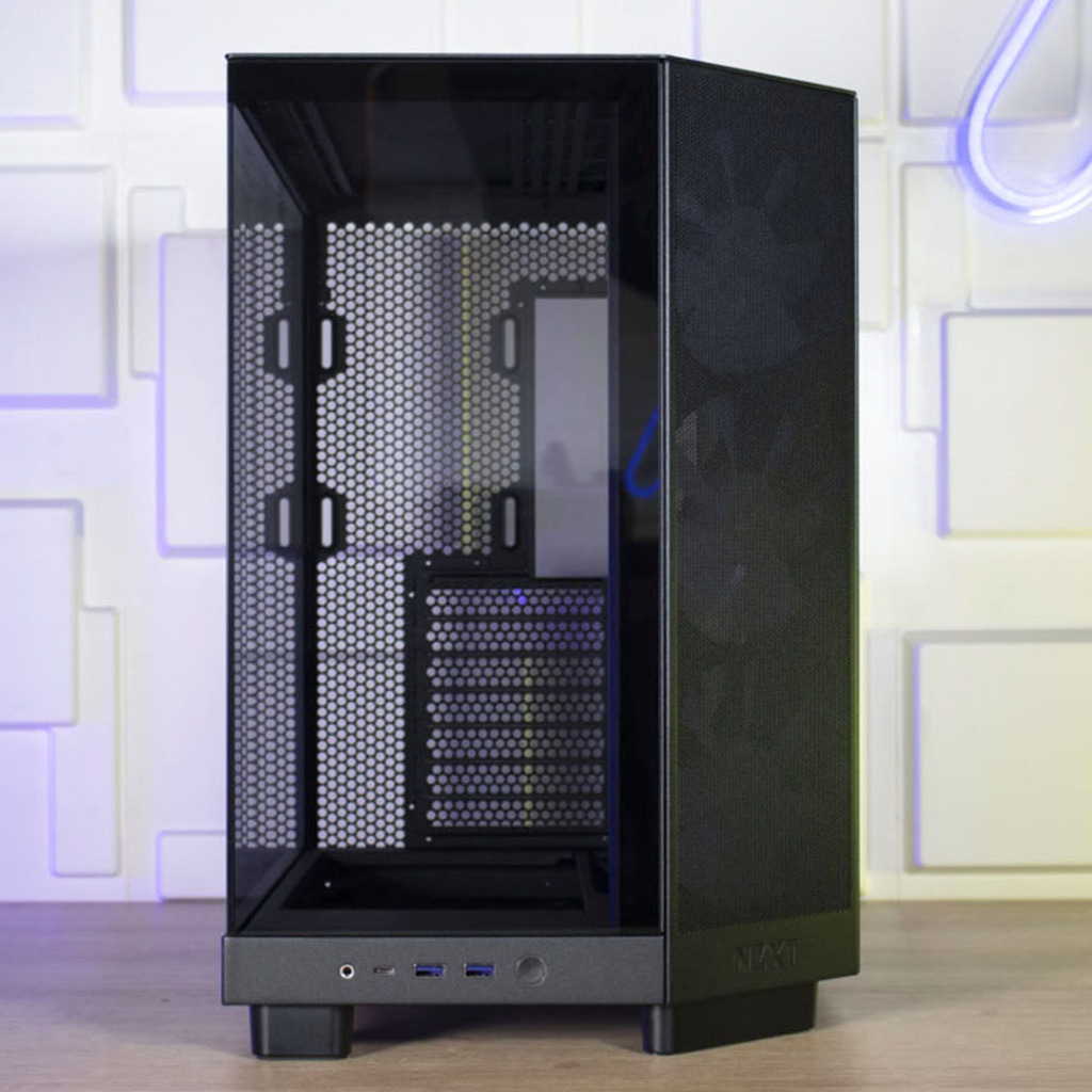 NZXT H6 Flow RGB face