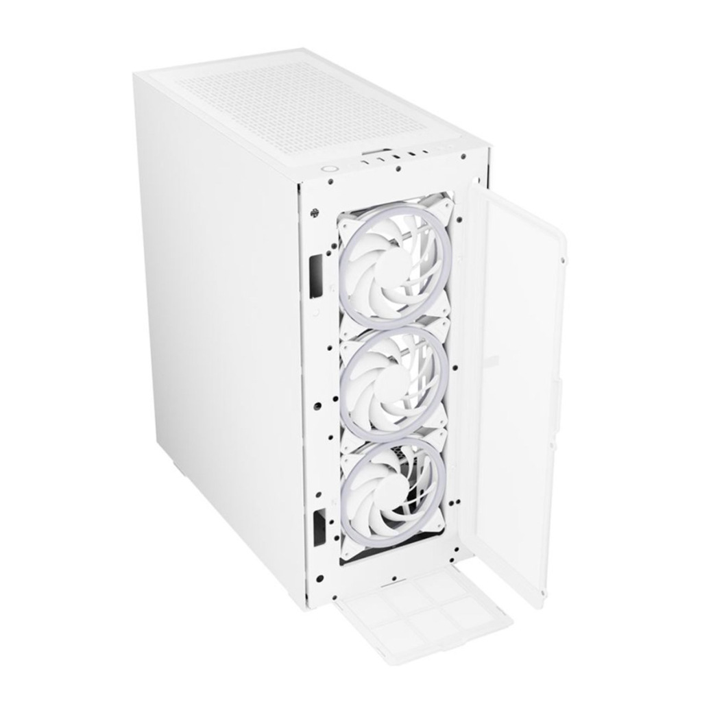 L'imposant boîtier Sharkoon REV300 se met au blanc 7 Sharkoon REV300 blanc 5
