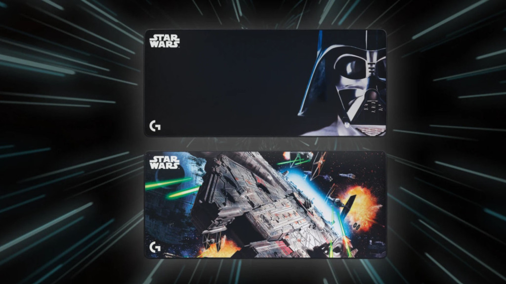 LOGITECH rend hommage au Retour du Jedi 4 Tapis de souris LOGITECH G840 XL