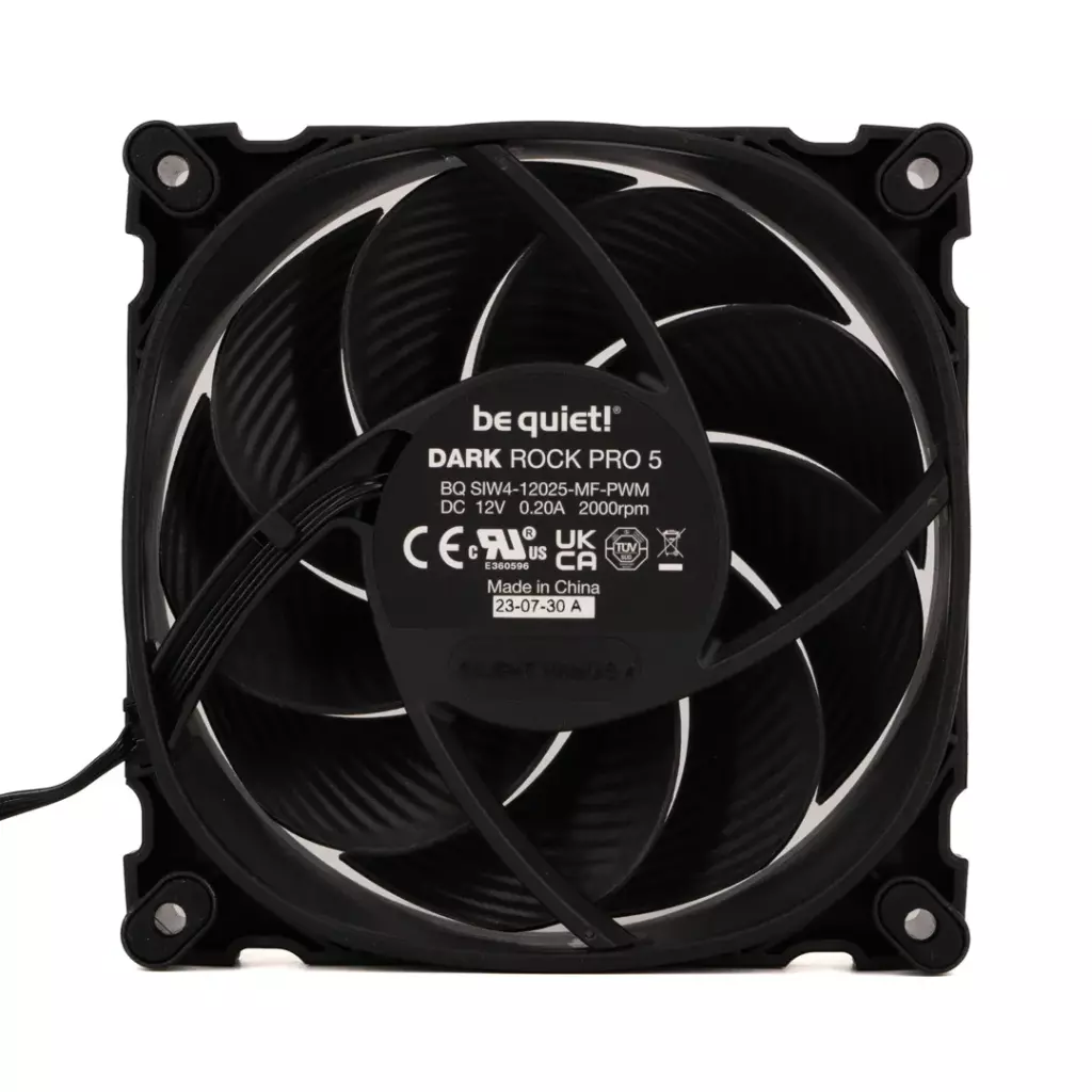 be quiet Dark Rock Pro 5 ventilateur 120 dos