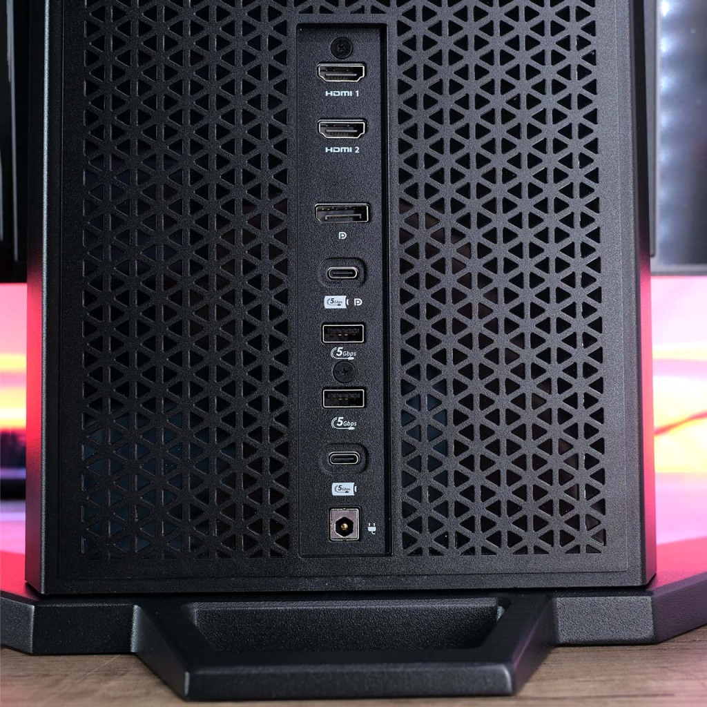corsair xeneon flex 45wqhd240 connectiques 01