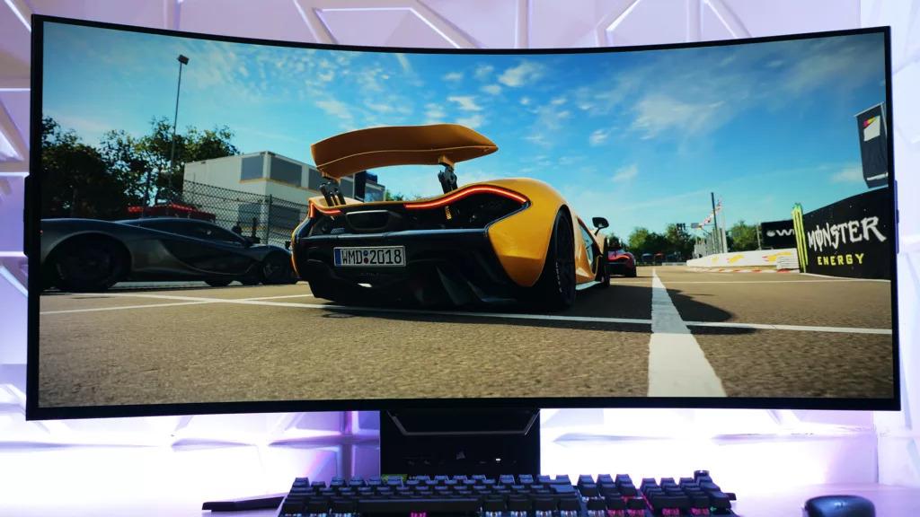 corsair xeneon flex 45wqhd240 oled demo jeu 01