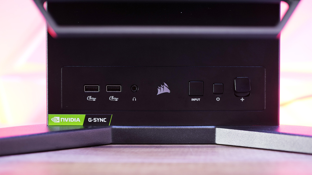 corsair xeneon flex 45wqhd240 oled vue base