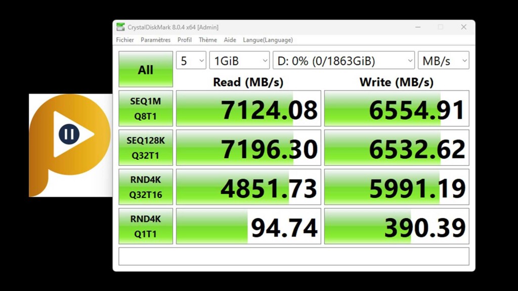 curcial t500 pro 2to cdm 13900k