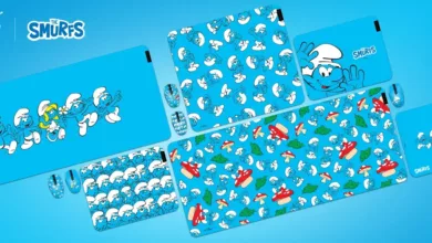 Une collection Schtroumpfs pour la Razer Orochi V2 et le Gigantus V2 11 razer orochi v2 gigantus v2 schtroumpfs collection