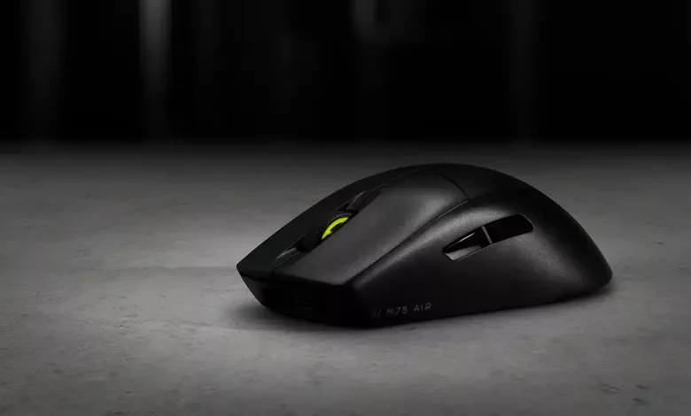 souris corsair m75 air wireless 2