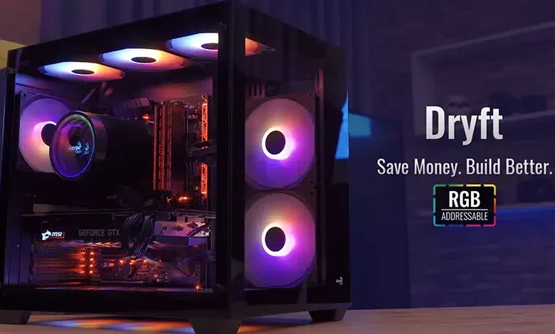 Boîtier Aerocool Dryft : du verre trempé sur deux parois 1 Aeroccol Dryft Couv