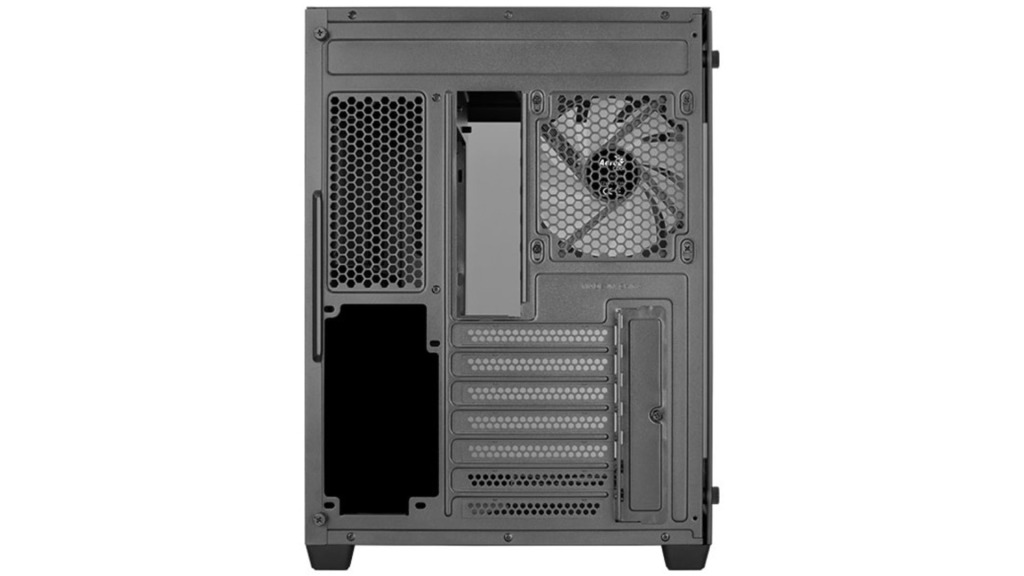 Boîtier Aerocool Dryft : du verre trempé sur deux parois 4 Aerocool Dryft arrière