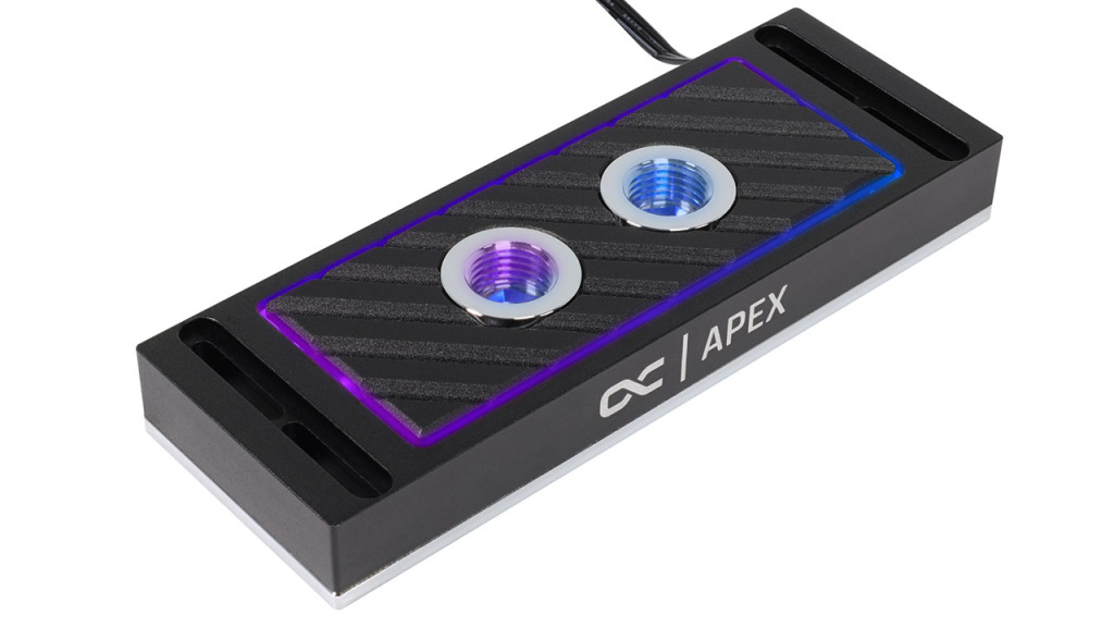 Alphacool Apex RAM X4 : Un waterblock pour la mémoire vive. 3 Alphacool Apex RAM X4 Water Cooler noir